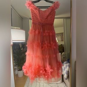 Pink marchesa notte size 4 tulle dress